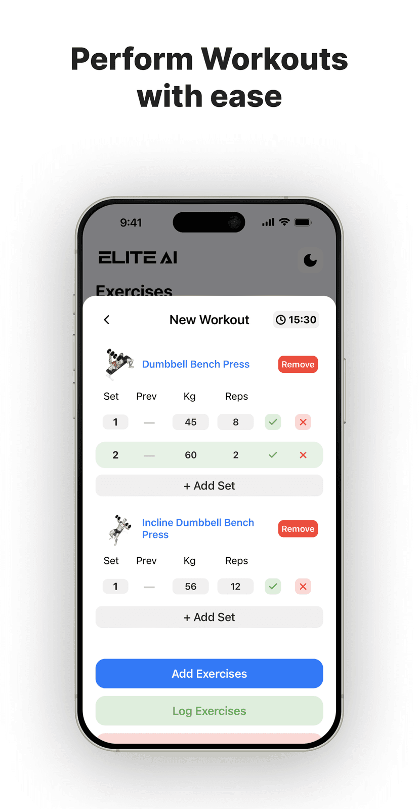 Workout Routine Management